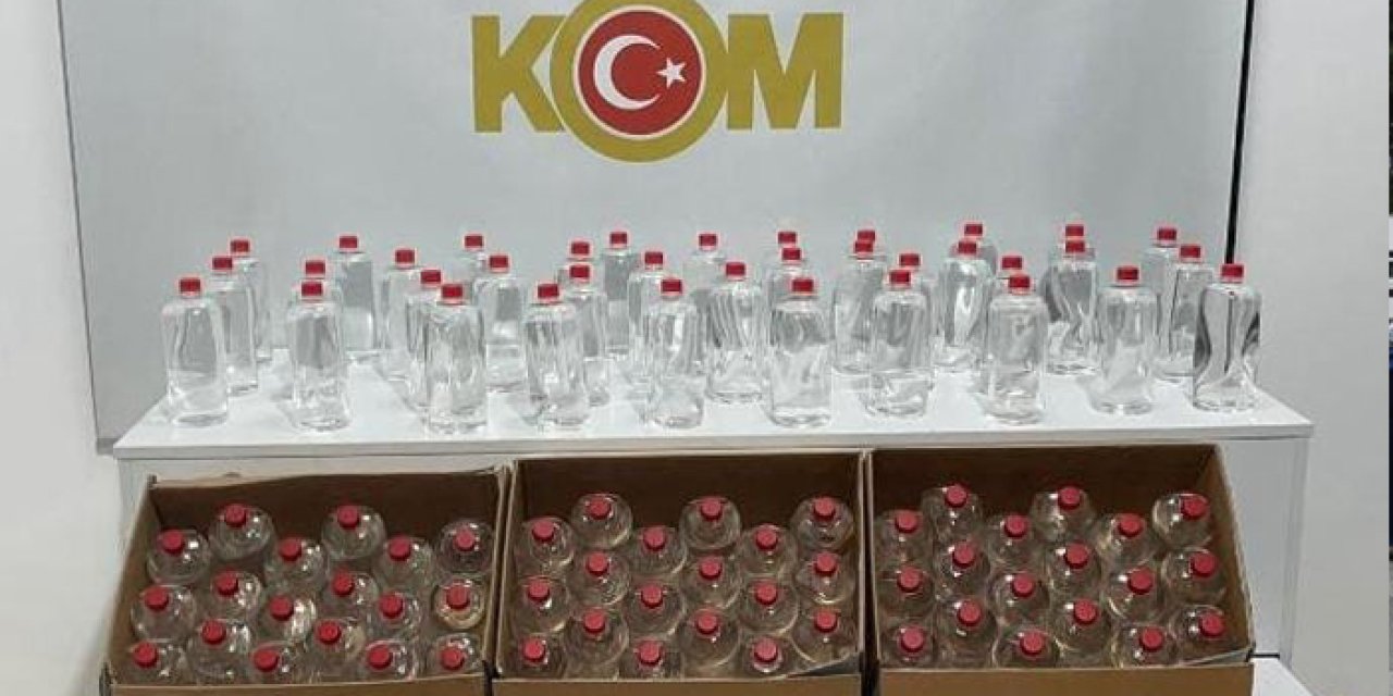 Samsun'da kaçakçılık operasyonu! 198 litre etil alkol ele geçirildi