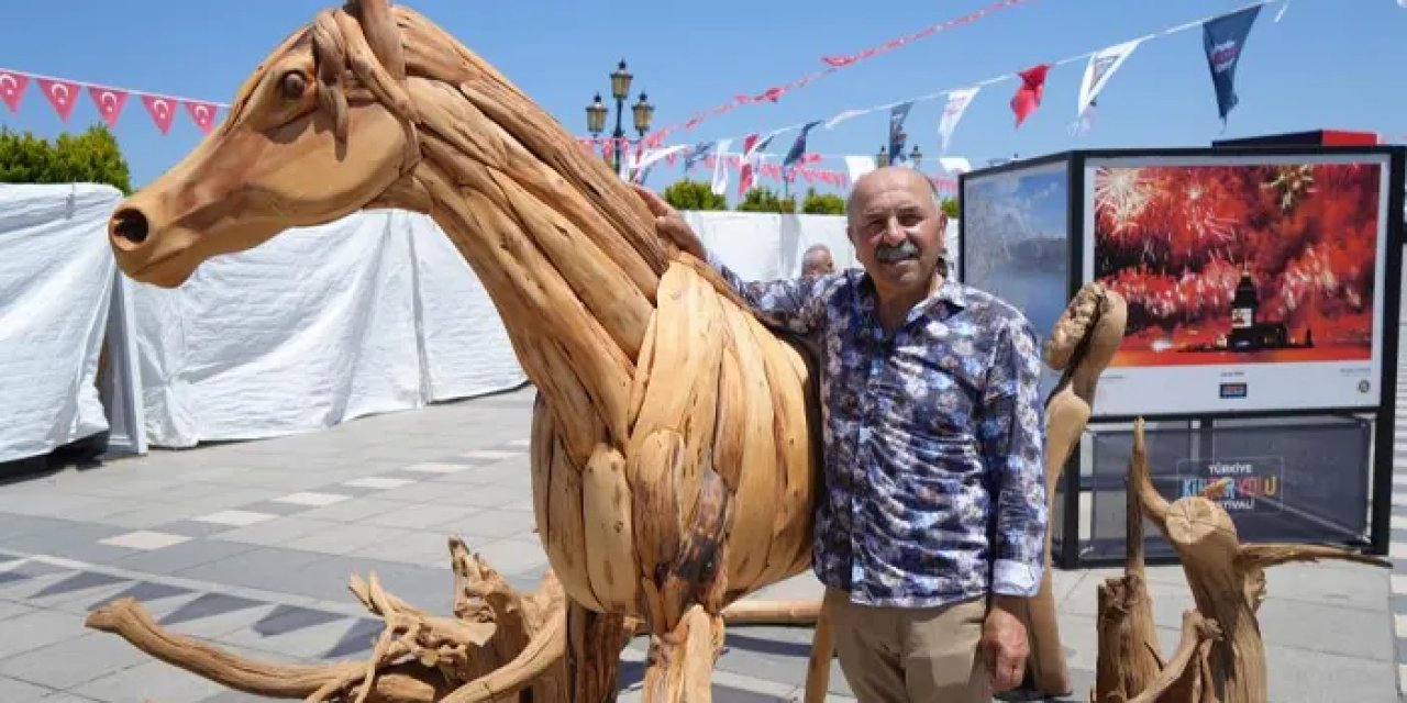 Samsun'da ağaç kökünden yapıldı! Bir bakan bir daha bakıyor