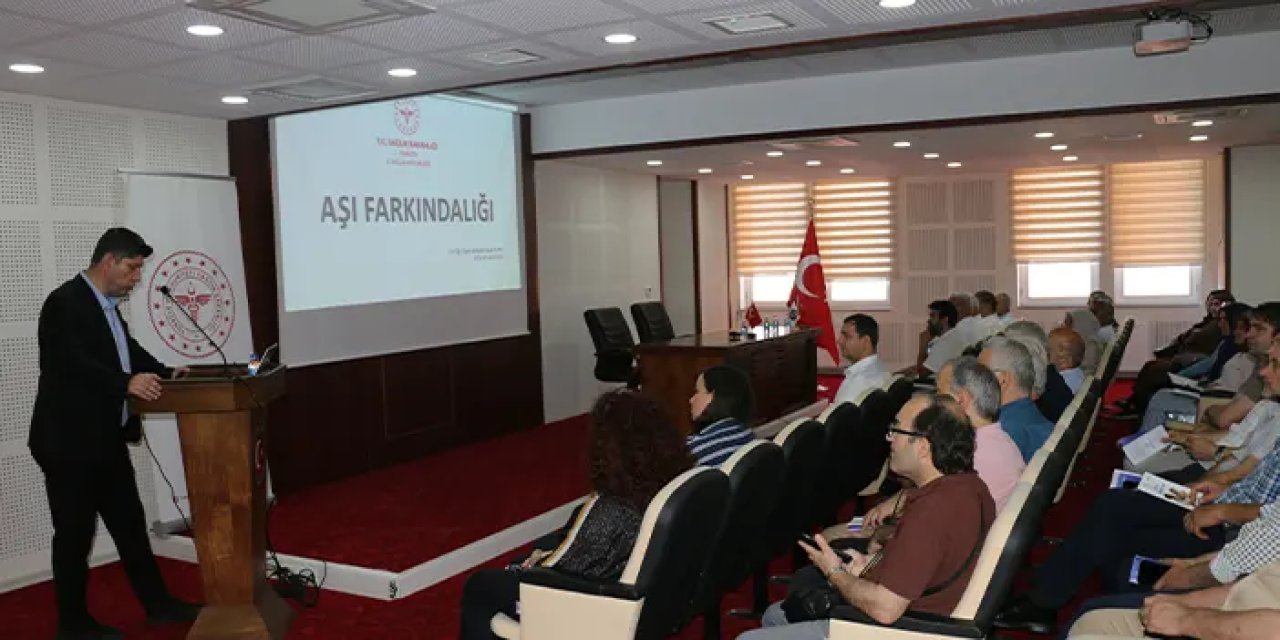 Trabzon'da "Aşı Farkındalığı" toplantısı