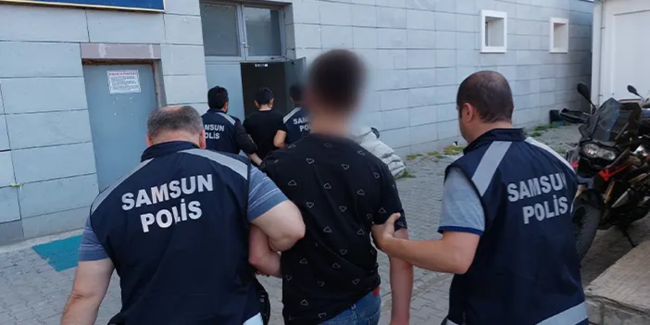 Samsun'da dev operasyon! 26 kişi tutuklandı
