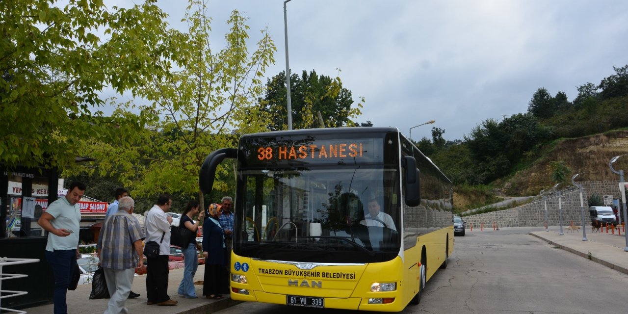 Trabzon'da bayramda ulaşım ücretsiz