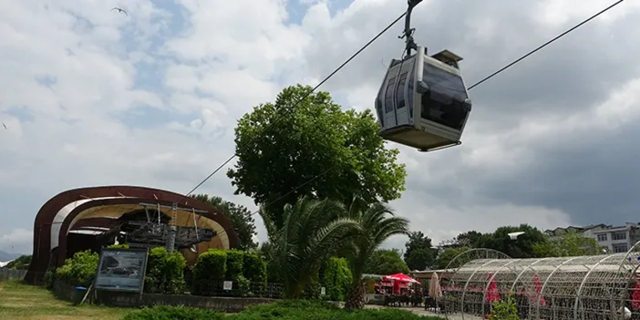 Ordu'da teleferik yoğunluğu yaşandı