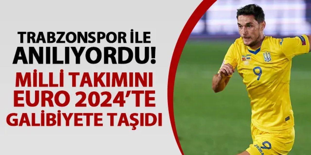 Trabzonspor ile anılıyordu! Milli takımını EURO 2024'te galibiyete taşıdı.