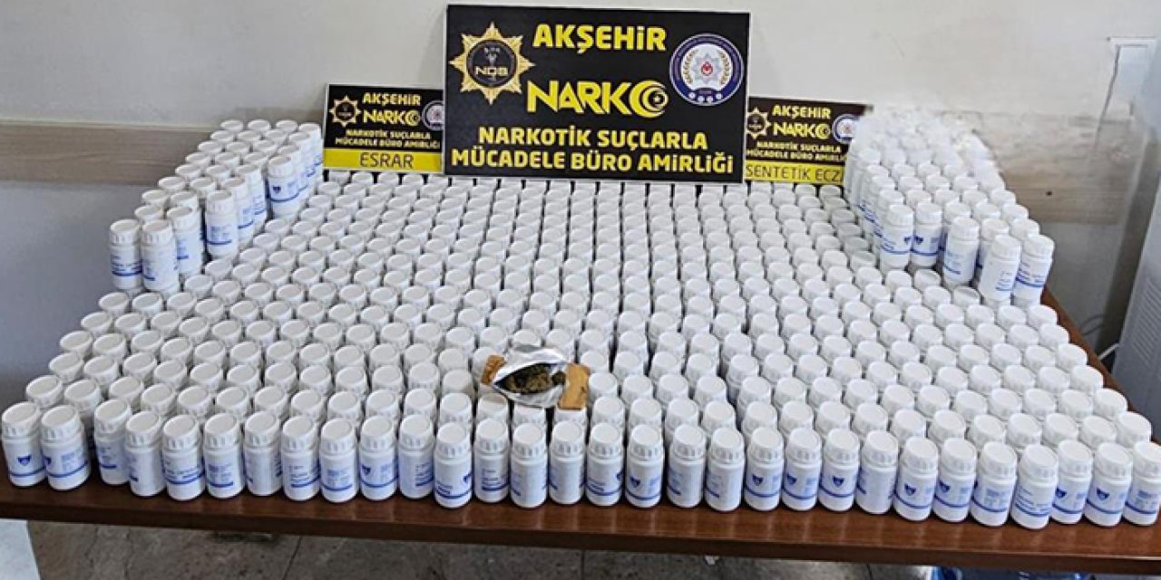 Konya’da narkotikten uyuşturucu operasyonu! 3 kişi tutuklandı