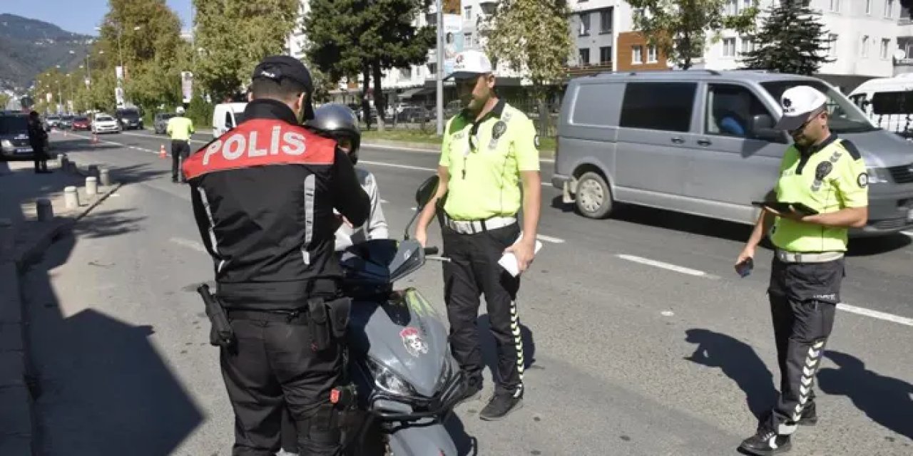 Ordu’da son 2 haftada 30 binden fazla araç denetlendi