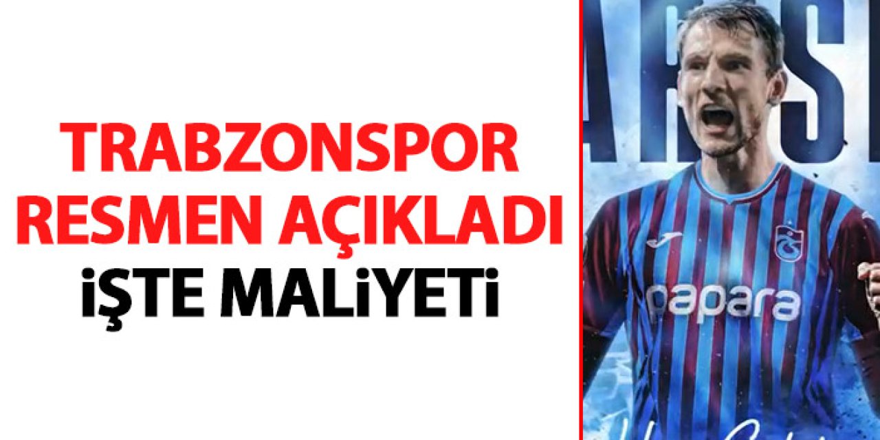 Trabzonspor Barisic'i resmen açıkladı! İşte maliyeti