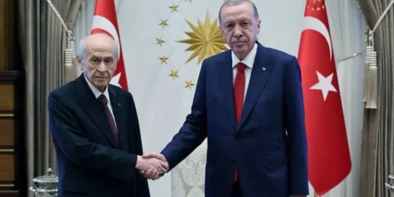 Beştepe'de Erdoğan-Bahçeli görüşmesi sona erdi!