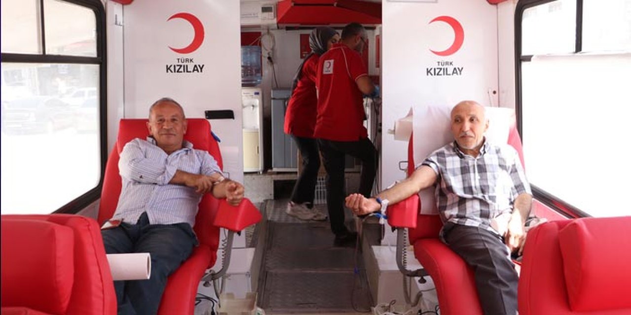 Samsun'da 2 günde 68 ünite kan bağışı toplandı