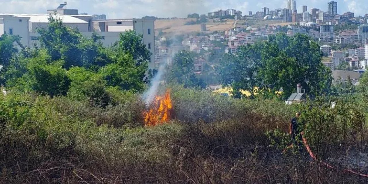 Samsun’da korkutan yangın! Müdahale edildi