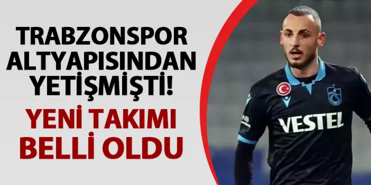 Trabzonspor altyapısından yetişmişti! Faruk Can Genç'in yeni takımı belli oldu