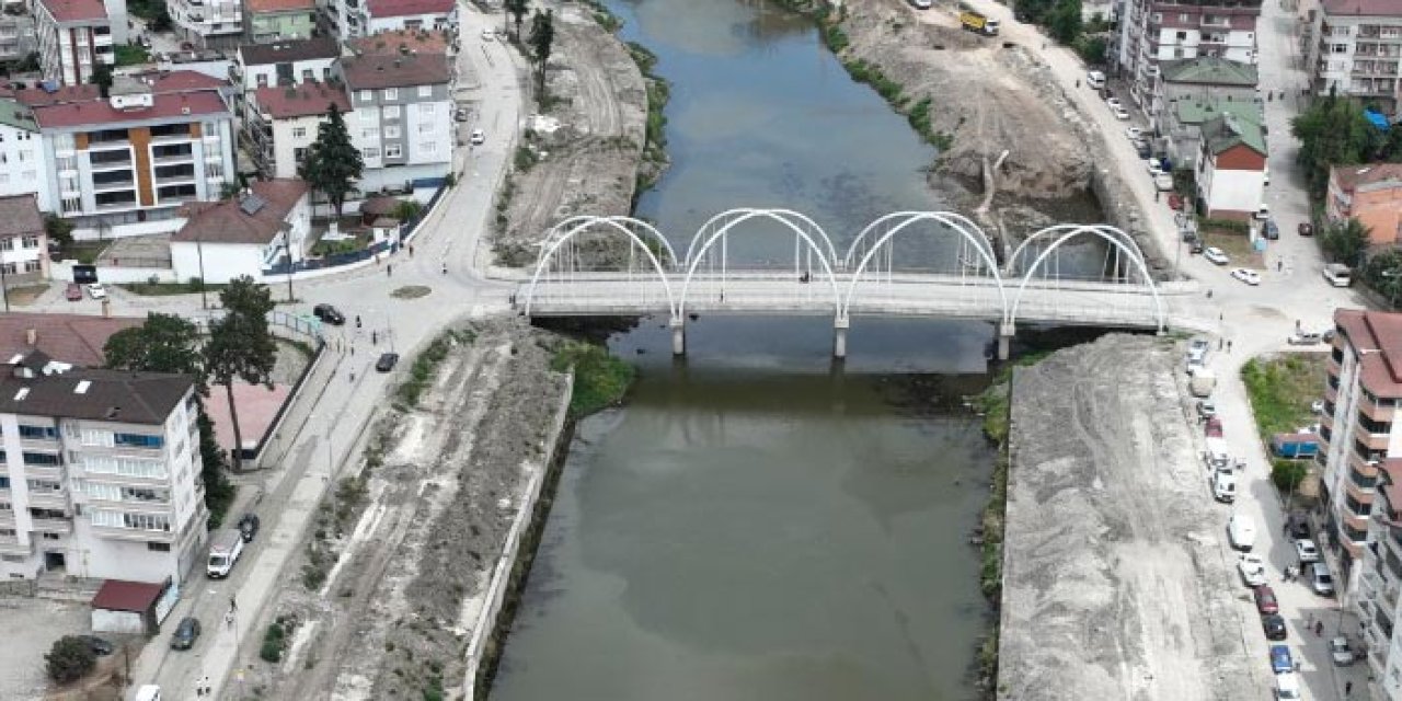 Samsun'da DSİ Bölge Müdürü ıslah çalışmalarını inceledi