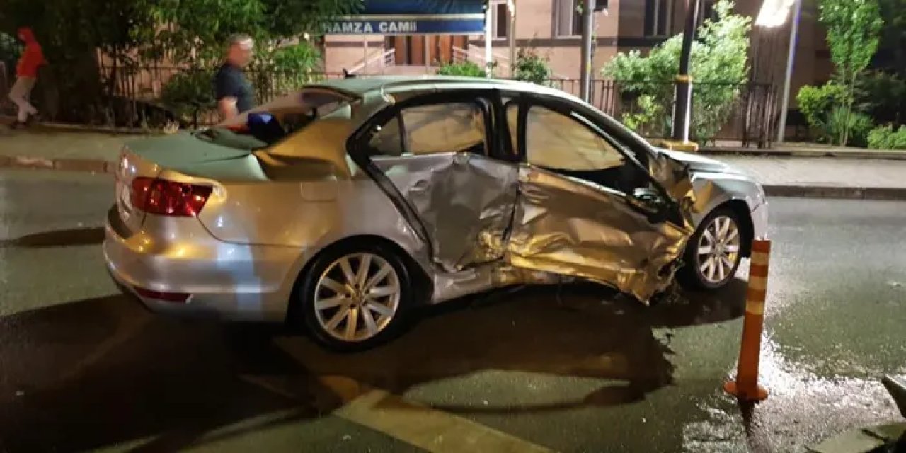 Samsun’da trafik kazası! 4 yaralı
