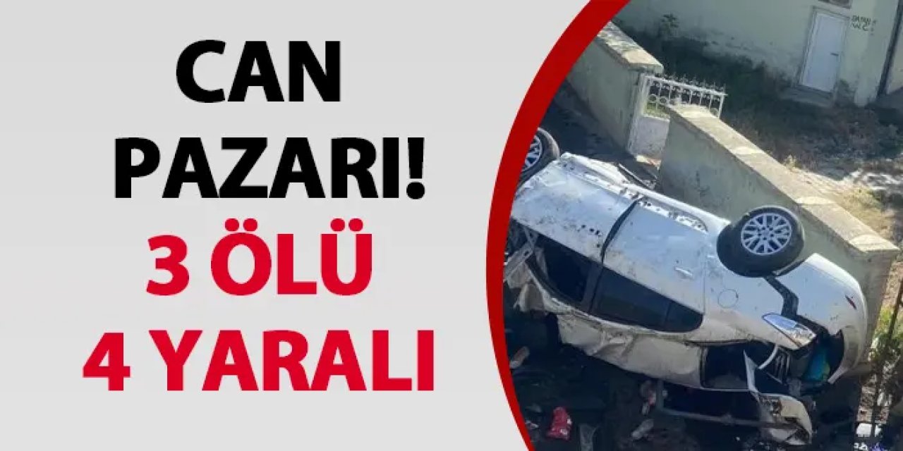 Erzurum’da can pazarı! 3 ölü 4 yaralı