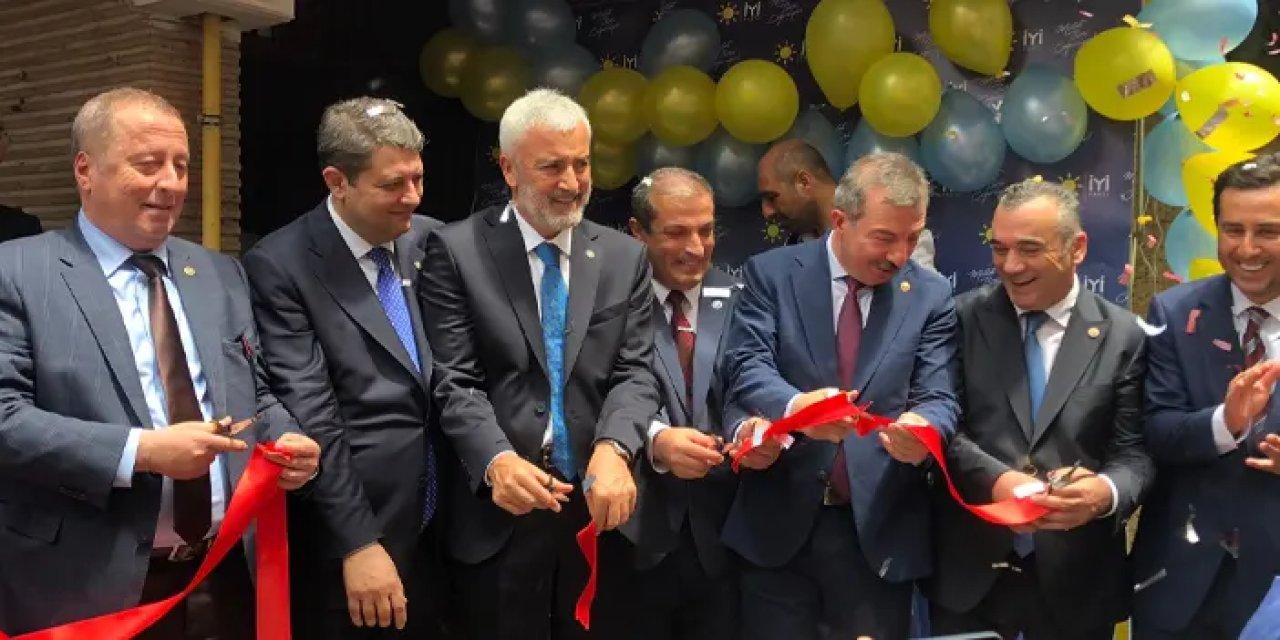 İYİ Parti Trabzon'da yeni il binası hizmete açıldı