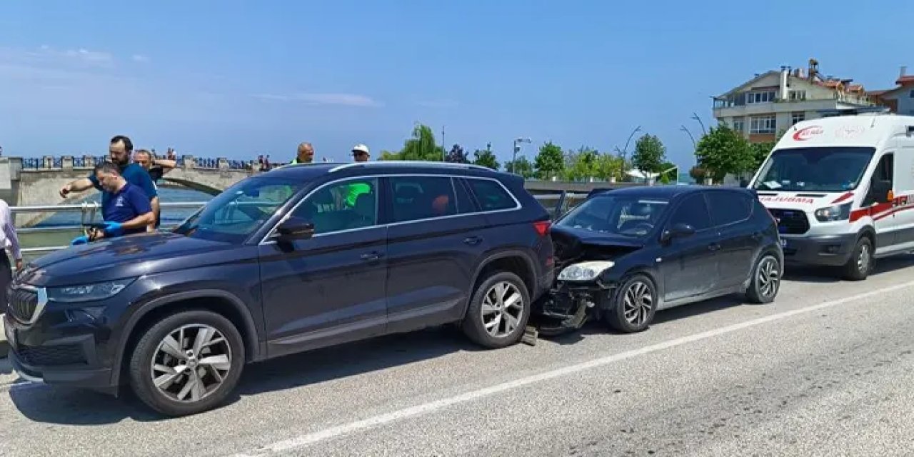 Ordu’da kaza! 1 yaralı