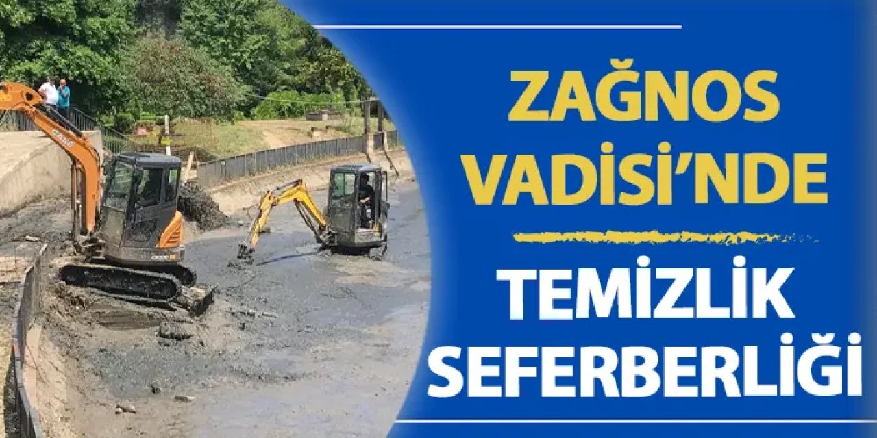 Zağnos Vadisi’nde temizlik seferberliği