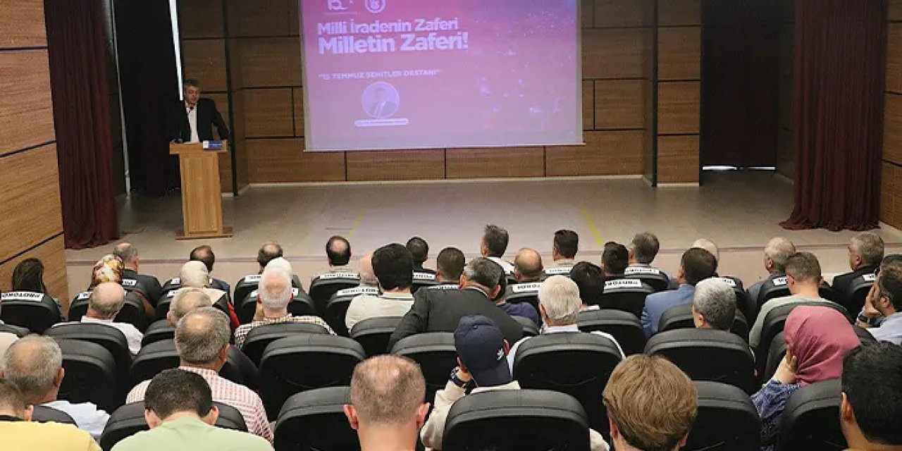 Bayburt Üniversitesinde "15 Temmuz Şehitler Destanı" konferansı