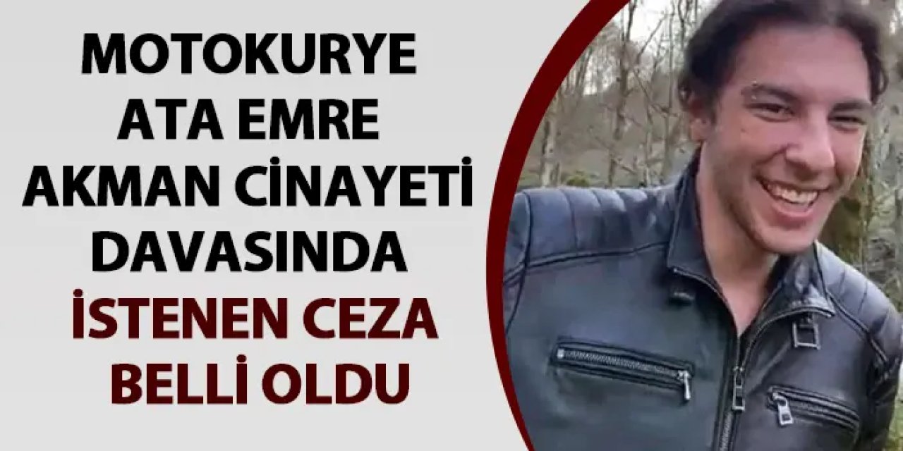 Balıkesir'de motokurye Ata Emre Akman cinayeti davasında karar