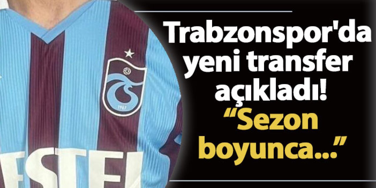 Trabzonspor'da Dragus açıkladı! "Sezon boyunca ..."