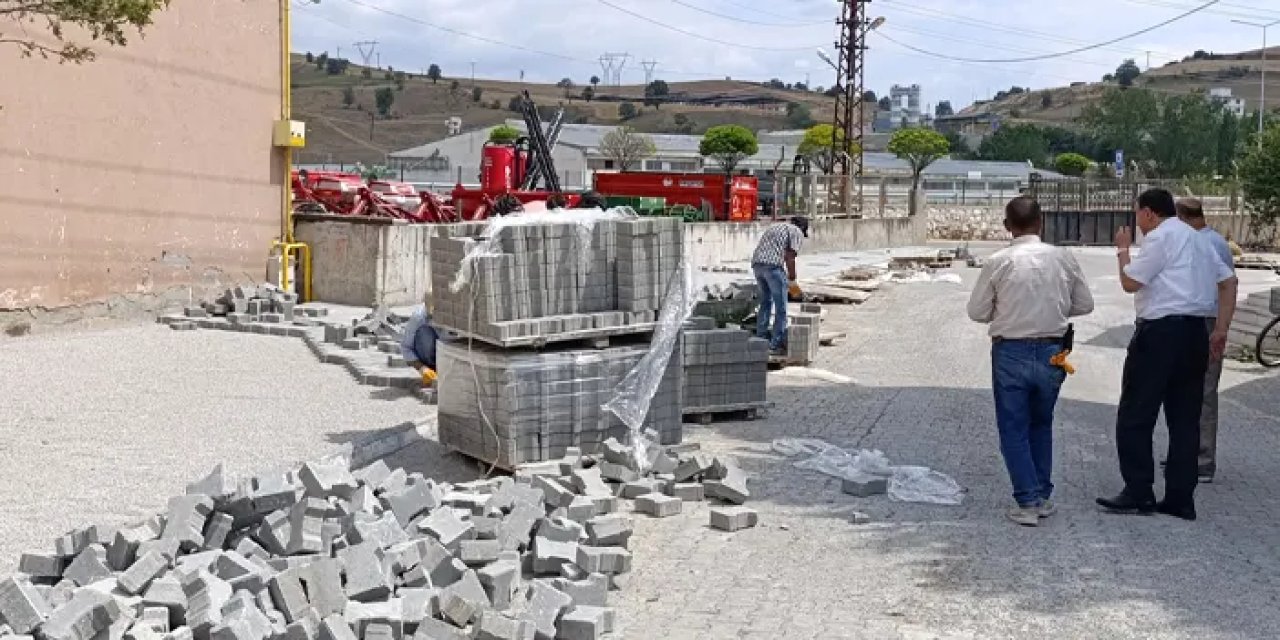 Samsun’da yol çalışmaları sürüyor