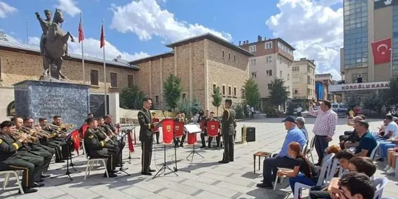 Bayburt'ta 3. Ordu Bölge Bando Komutanlığı konser verecek