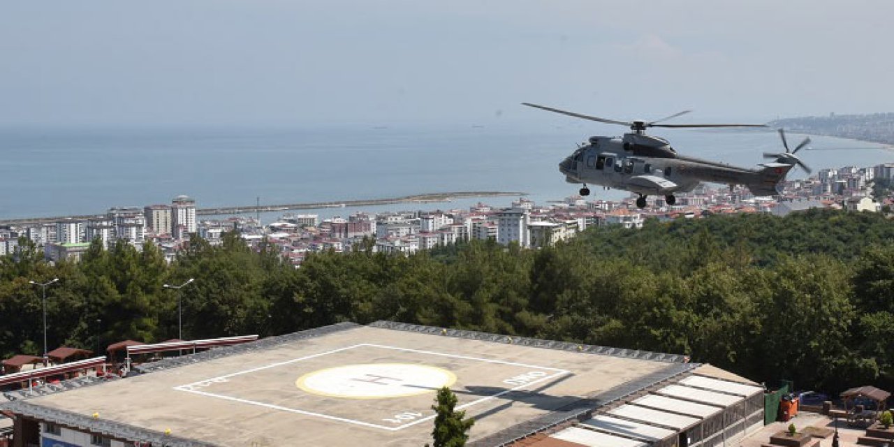 Samsun'da ÖMÜ ve 5. Jet Üs Komutanlığından ortak tatbikat
