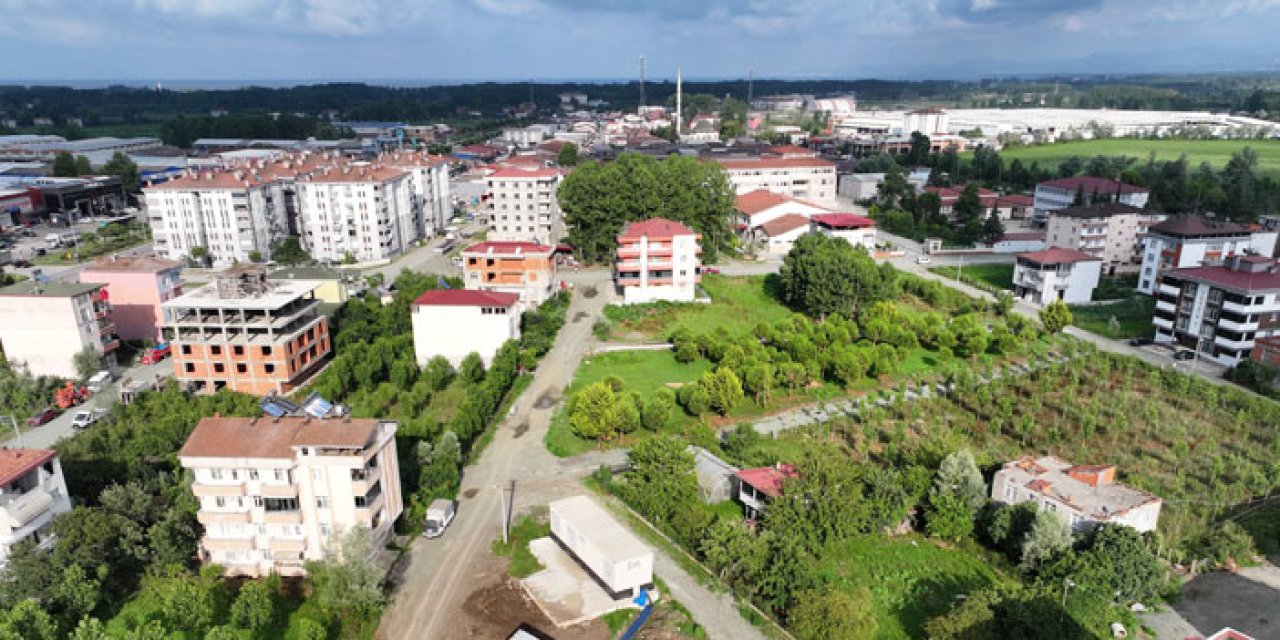 Samsun'da sanayi bölgesinin su baskını sorununa neşter