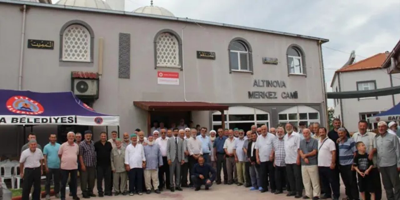 Samsun'da restore edilen cami ibadete açıldı