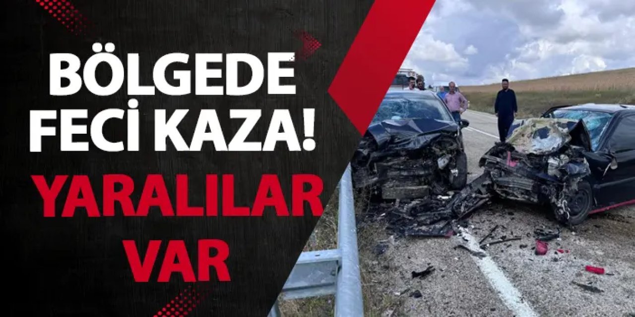 Bayburt’ta feci kaza! Yaralılar var