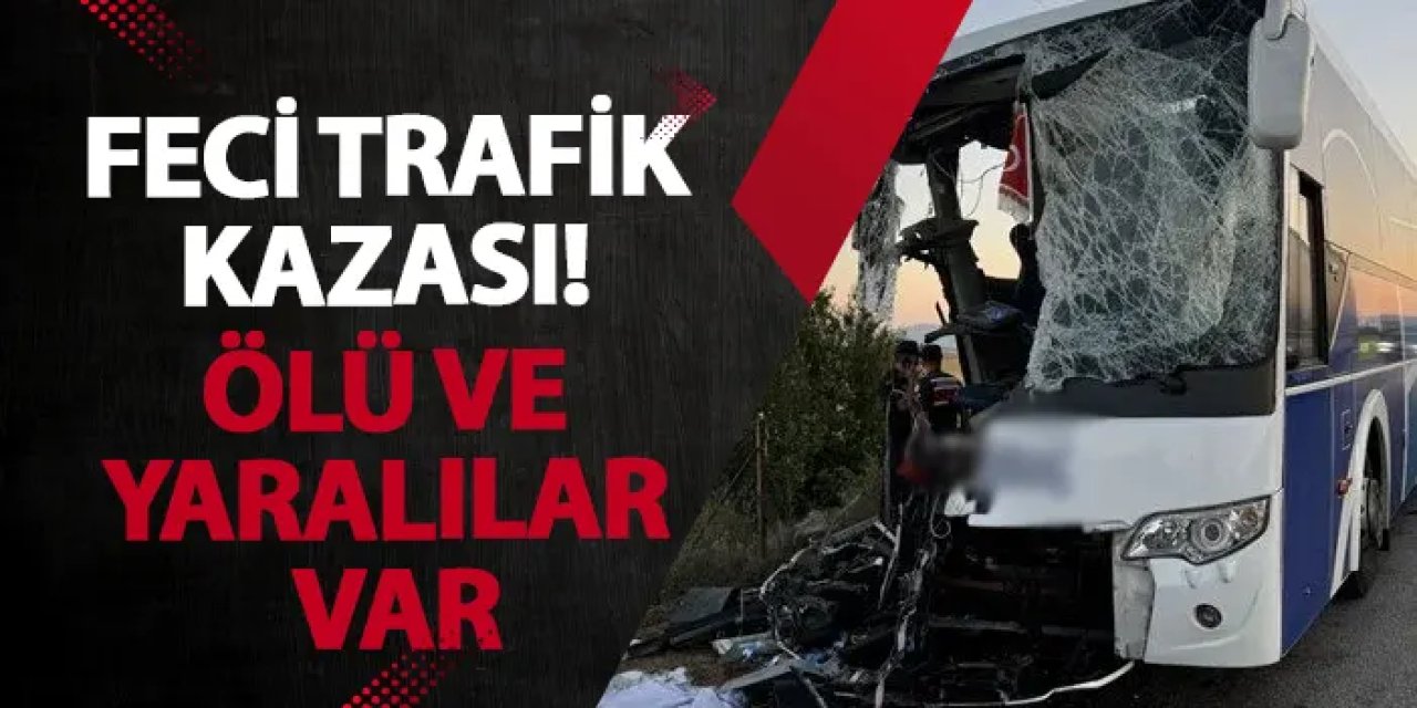 Afyonkarahisar’da feci trafik kazası! Ölü ve yaralılar var