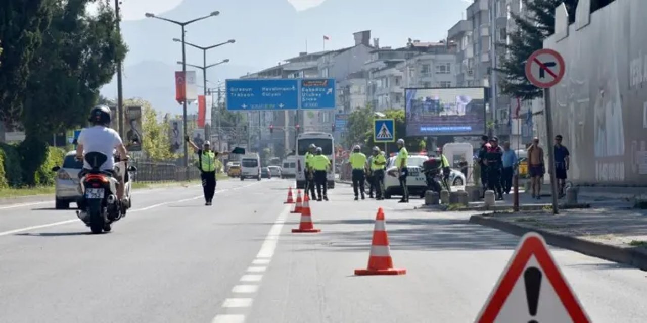 Ordu’da araç ve sürücüler denetlendi