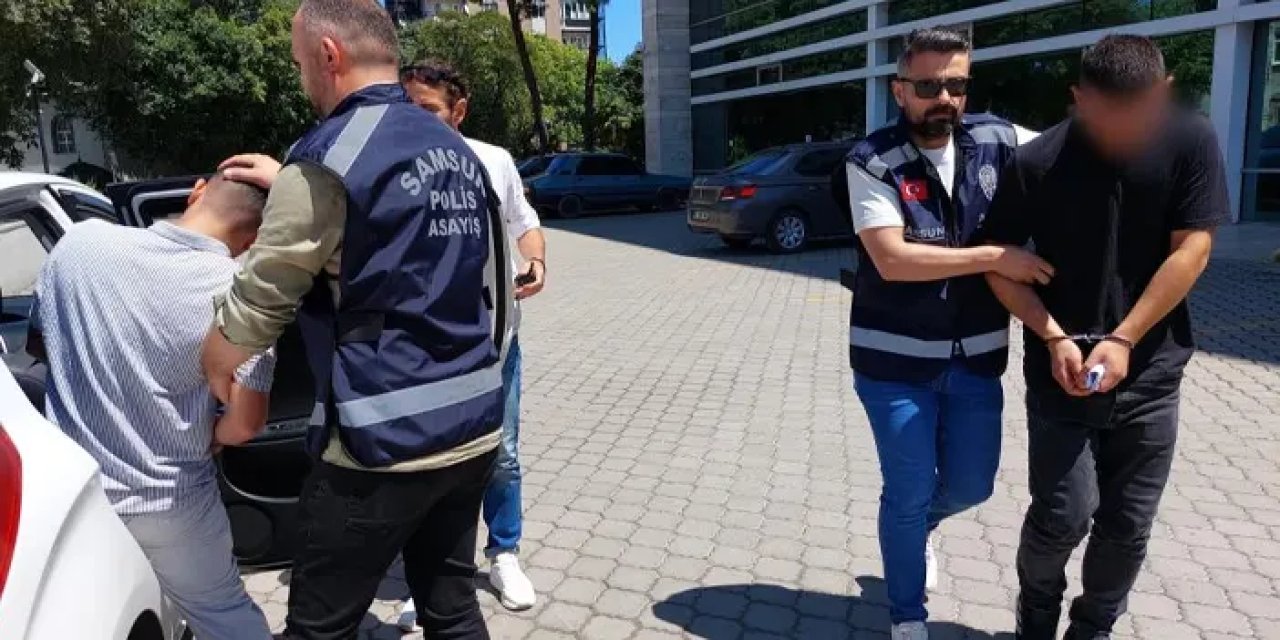 Samsun’da 2 kişiyi silahla yaraladılar! Yakaladılar