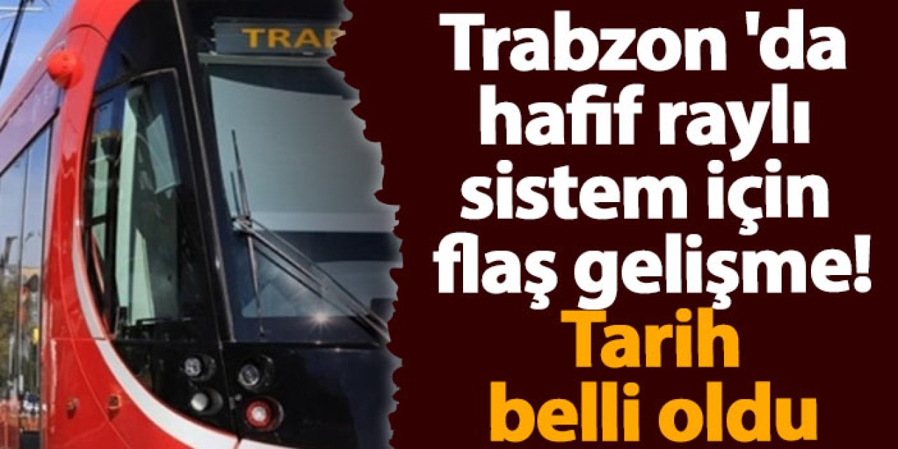 Hafif raylı sistem için toplantıda tarih verildi! İhale başlayacak