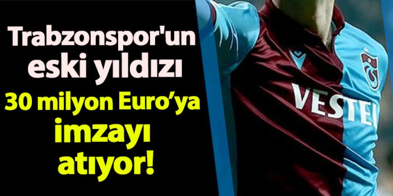 Trabzonspor'un eski yıldızı yüksek bonservisi ile imzayı atıyor!