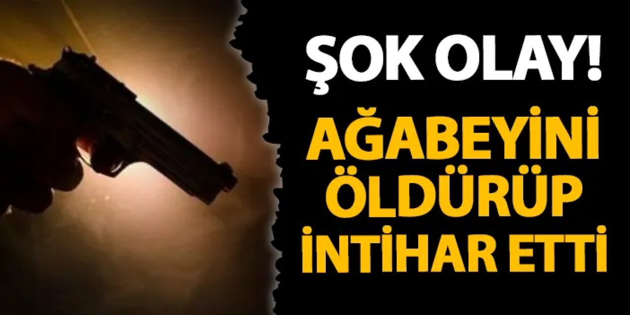 Ordu'da şok olay! Ağabeyini öldürüp intihar etti