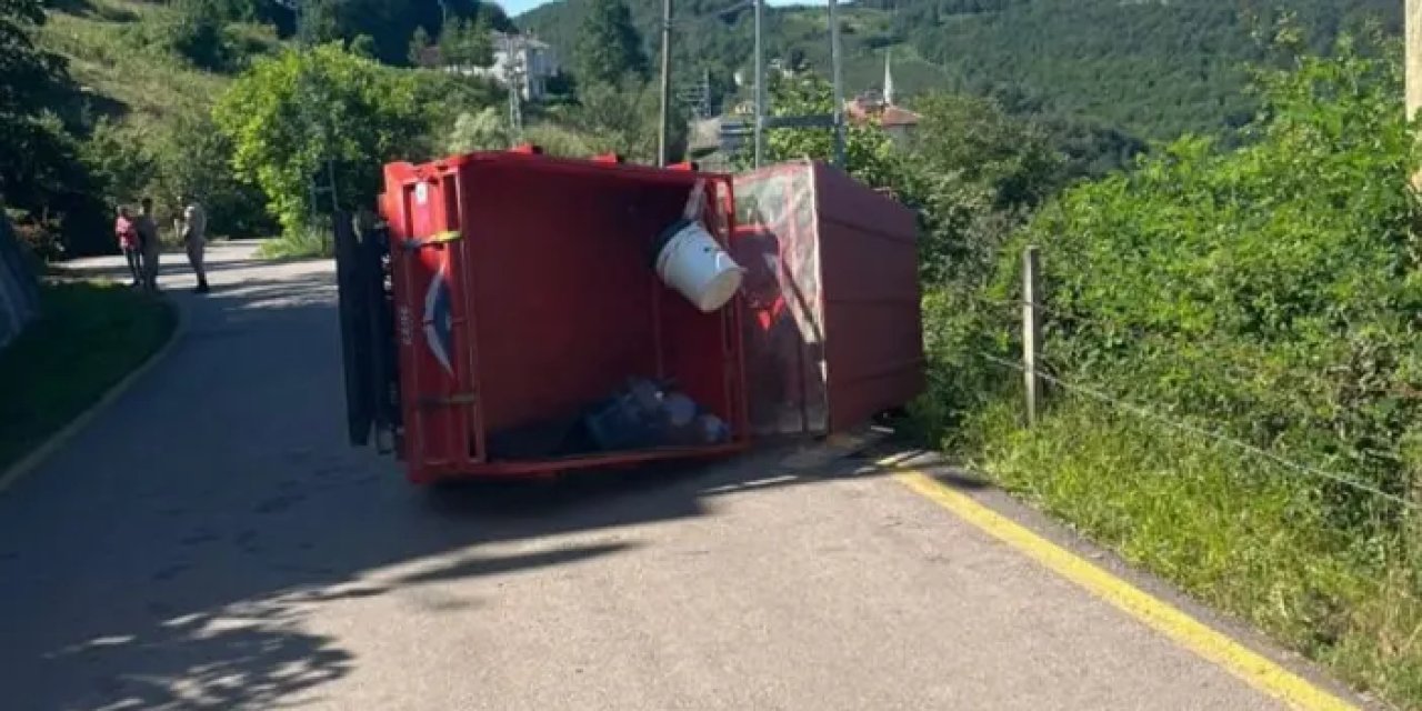 Ordu'da patpat devrildi: 1 ölü, 1 yaralı