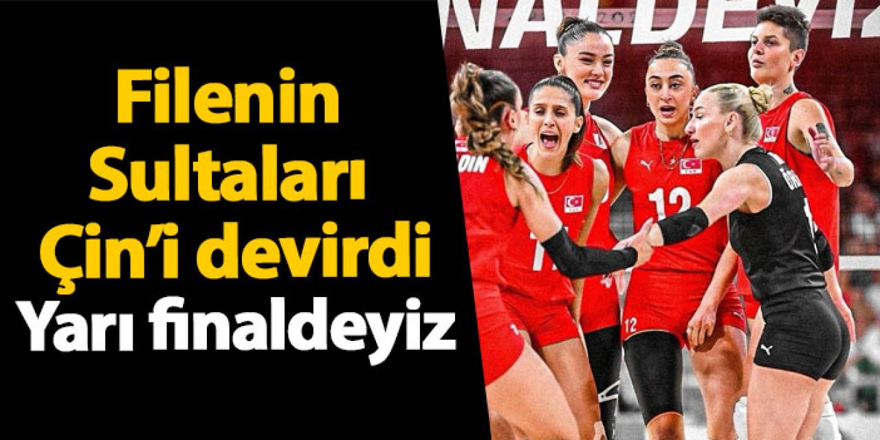 Filenin Sultanları Çin'i devirdi! Yarı finaldeyiz