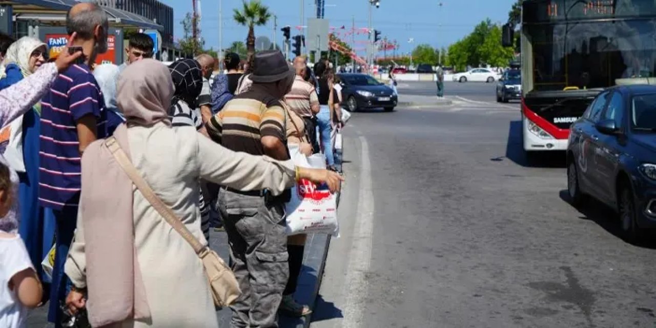 Samsun’a yeni dolmuş tarifesi