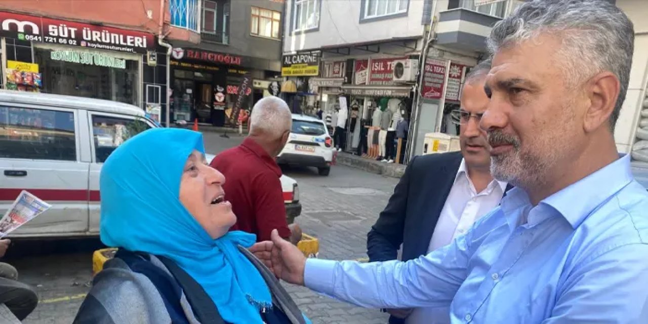 AK Parti Trabzon Milletvekili Yılmaz Büyükaydın sahada! Sorunları tek tek dinliyor