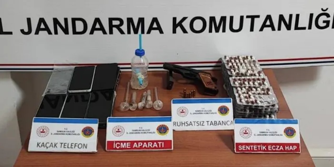 Samsun’da jandarmadan zehir operasyonu