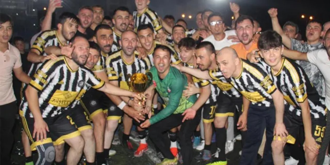 Samsun’da futbol turnuvası sona erdi!