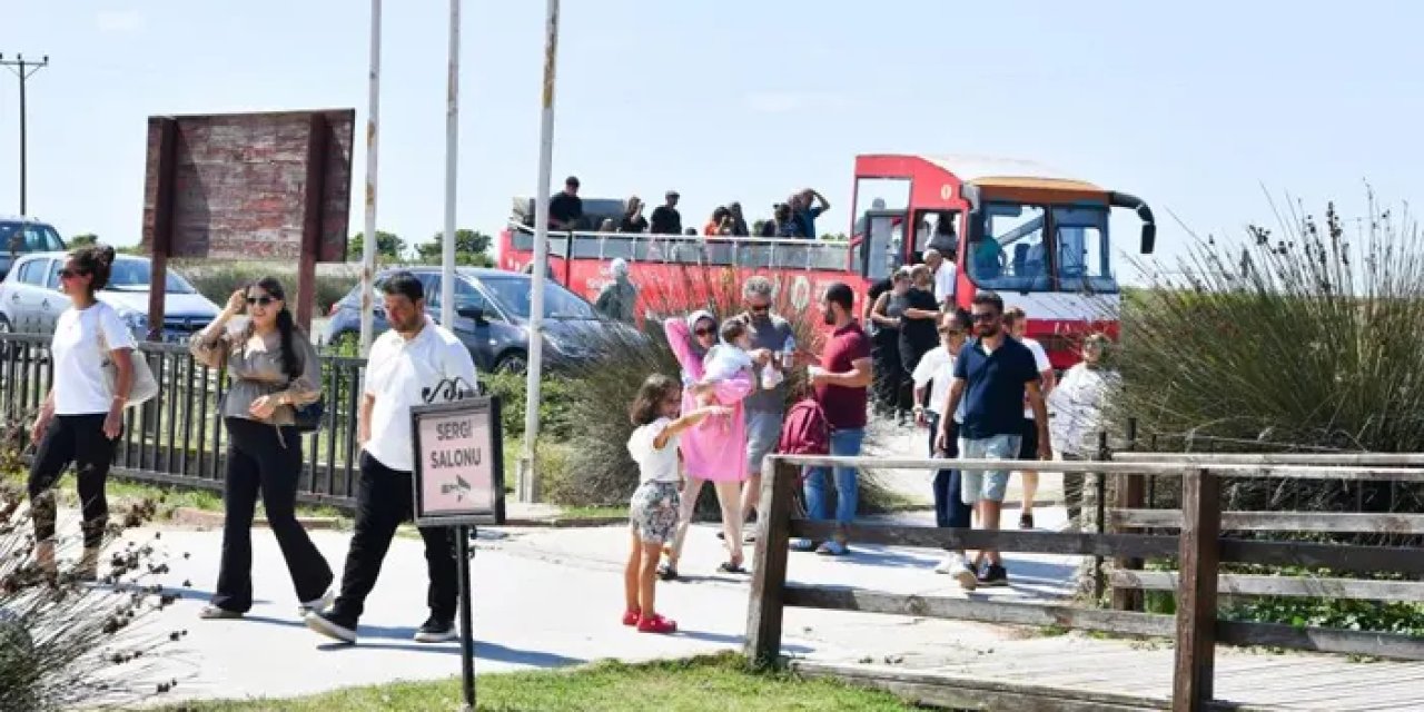 Samsun’da Kuş Cenneti’ne ilgi yükseldi