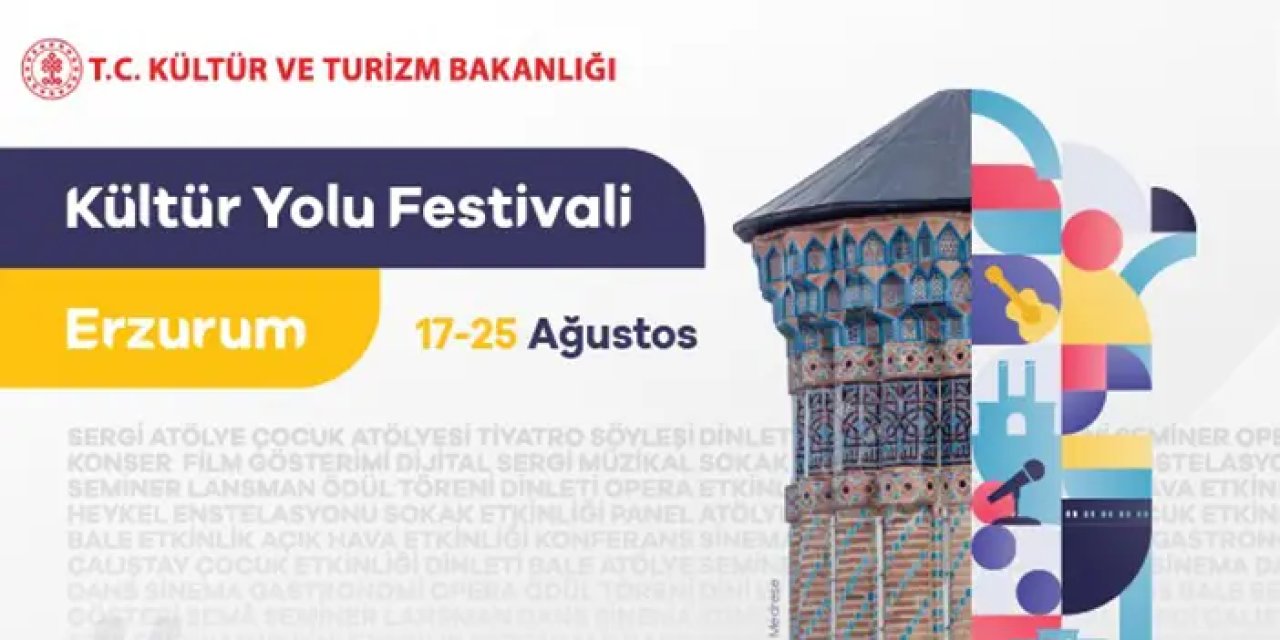 Erzurum'da kültür yolu festivali başlıyor