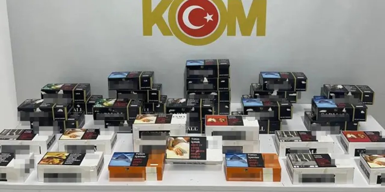 Samsun’da 7 bin 880 dolu makaron yakalandı! 1 gözaltı