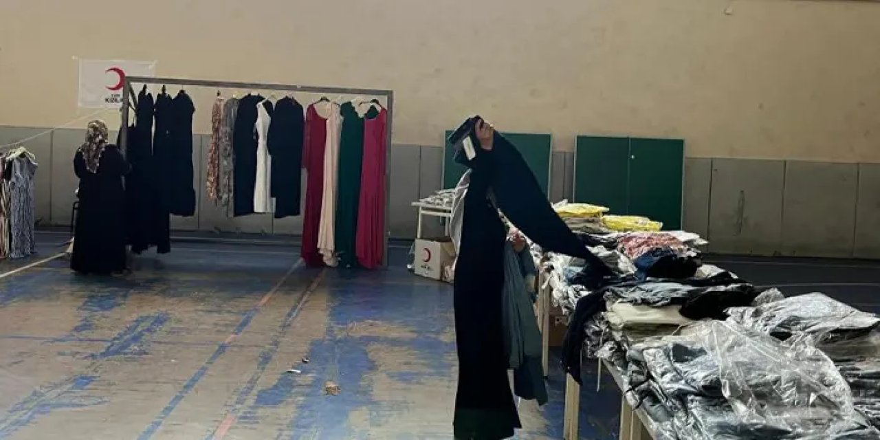 Bayburt Kızılay’dan ihtiyaç sahiplerine özel butik