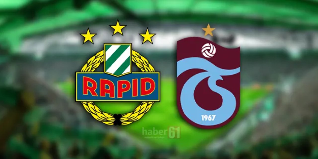 Trabzonspor tur için sahaya çıkıyor! Rakip Rapid Wien: Muhtemel 11'ler, eksikler, son gelişmeler