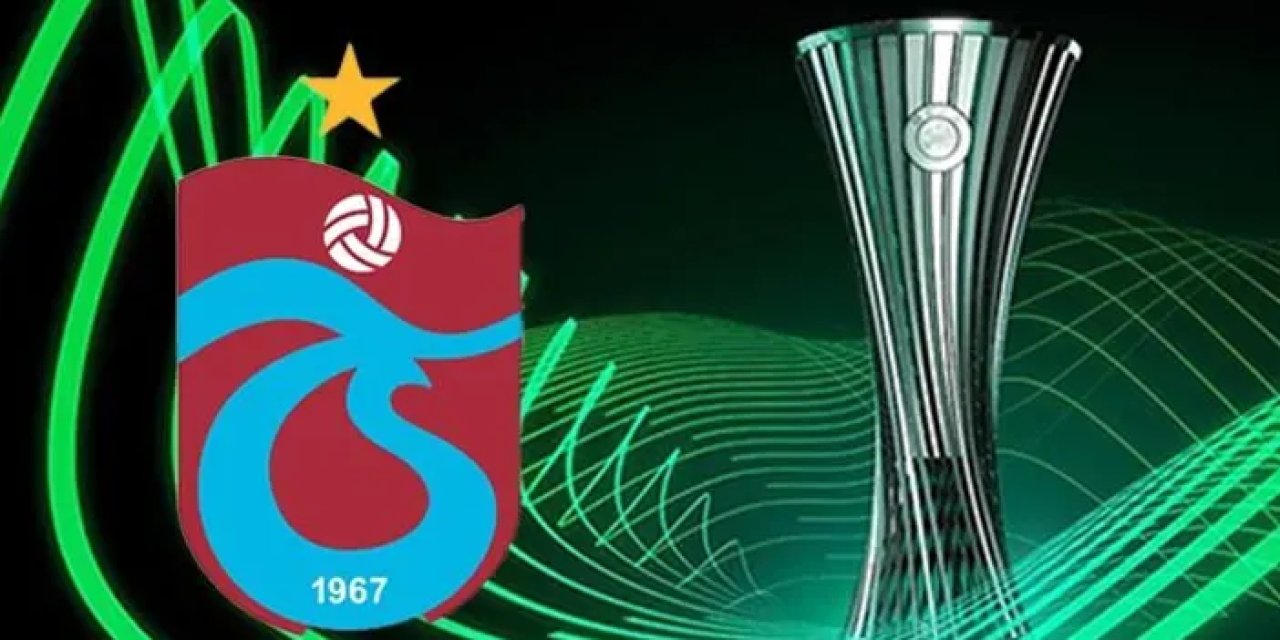 Trabzonspor'un Konferans Ligi'ndeki rakibi kim oldu? İşte bordo mavililerin rakibi