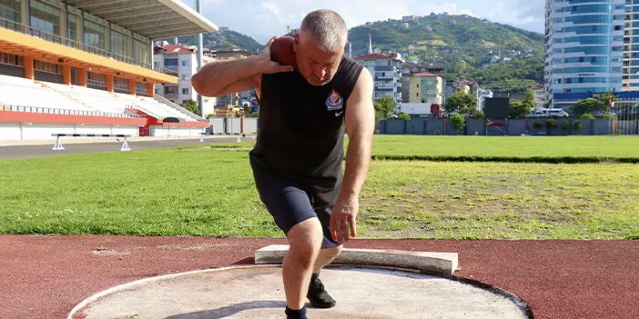 Trabzonlu görme engelli sporcunun hedefi Milli Takım