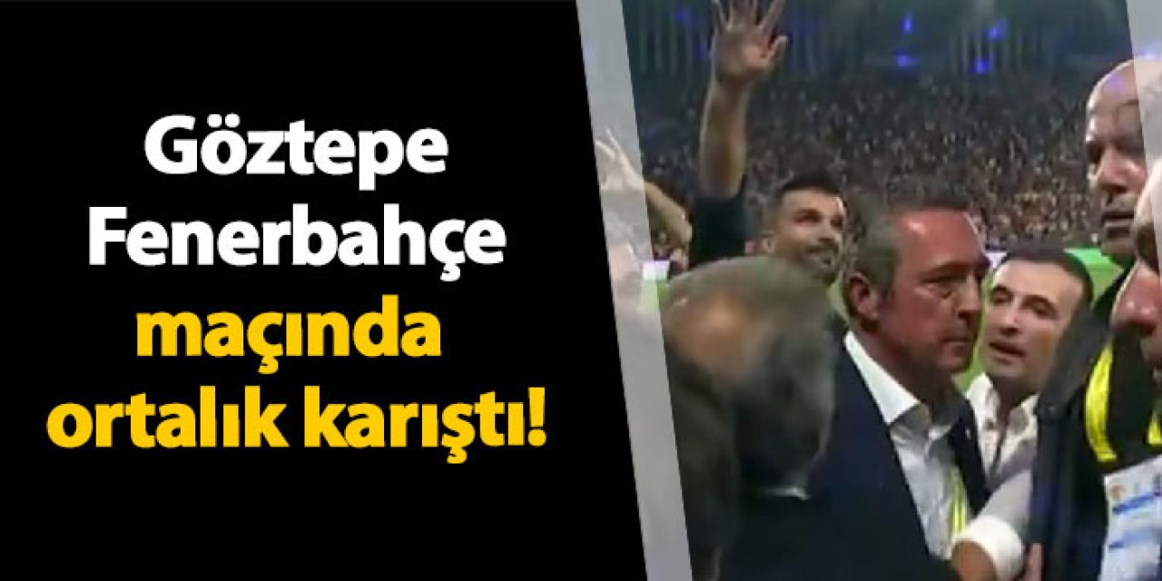 Göztepe - Fenerbahçe maçında ne oldu?  Neden durdu?