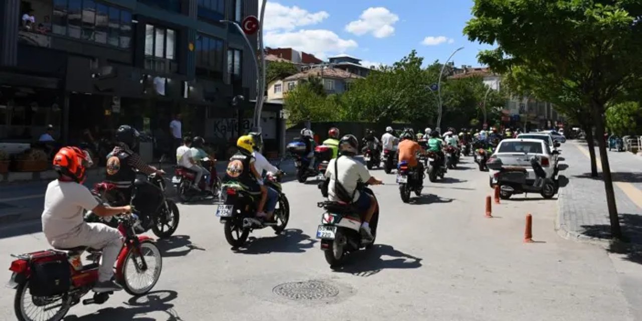 Samsun’da motosiklet tutkunları buluştu